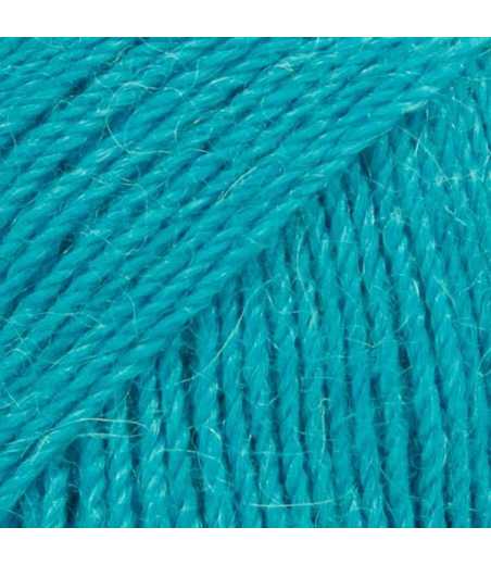 Drops Alpaca - uni colour 2918 turquoise foncé