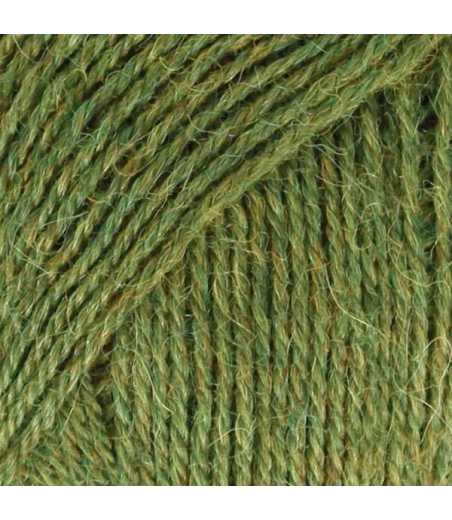 Drops Alpaca - mix 7238 vert gazon