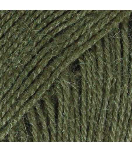 Drops Alpaca - uni colour 7895 vert foncé