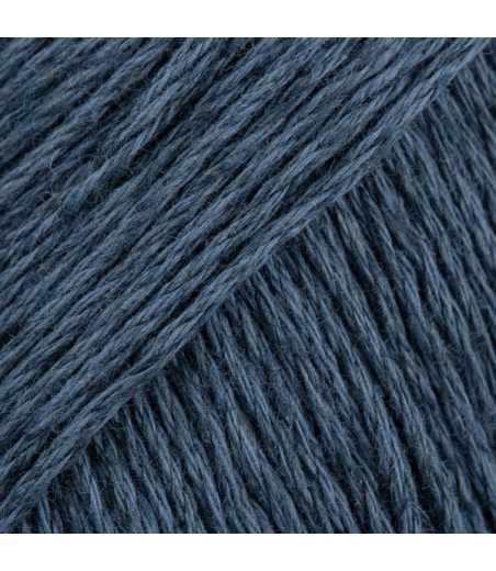 Drops Bomull-Lin - uni colour 21 bleu foncé