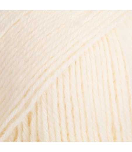 Drops fabel - uni colour 100 ecru