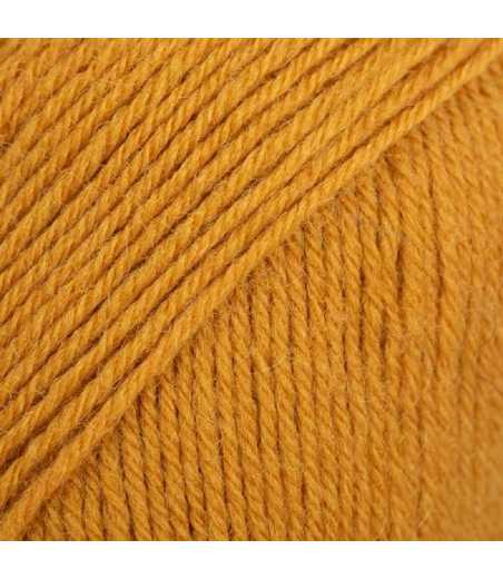 Drops fabel - uni colour 111 moutarde