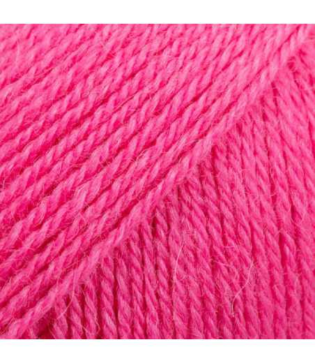 Drops flora - uni colour 28 magenta