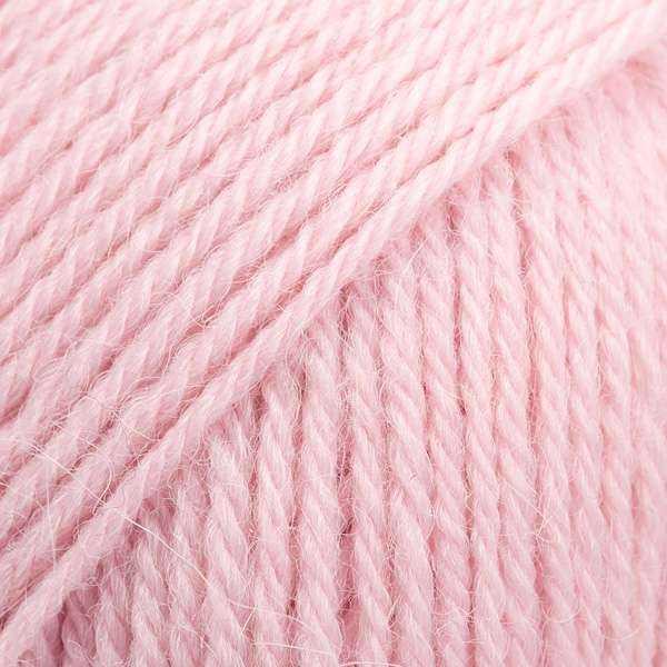 Drops Nord - uni colour 12 rose poudré