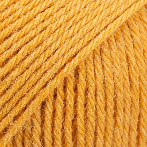 Drops Nord - uni colour 18 jaune d or