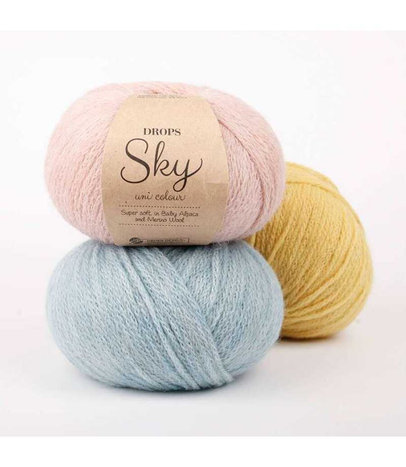 Yarn Drops Sky