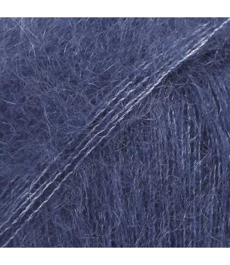 Drops Kid silk uni colour 28 bleu marine