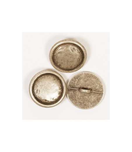DROPS Buttons - Shank (silver) no. 529