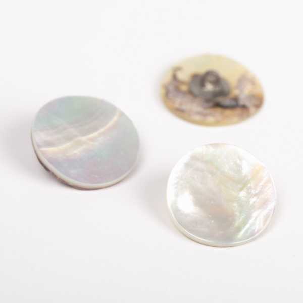 copy of DROPS Buttons - Shank (silver) no. 529