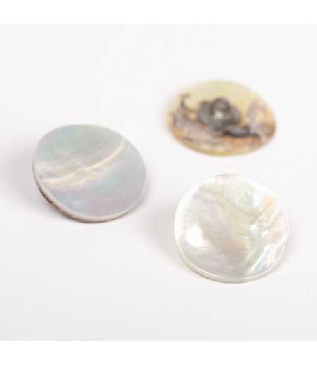 copy of DROPS Buttons - Shank (silver) no. 529