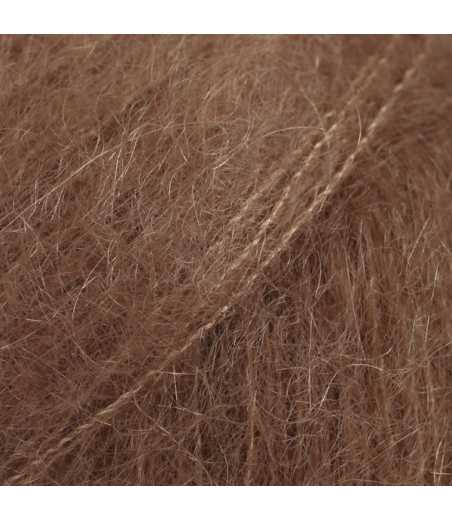 Drops Kid silk uni colour 35 chocolat