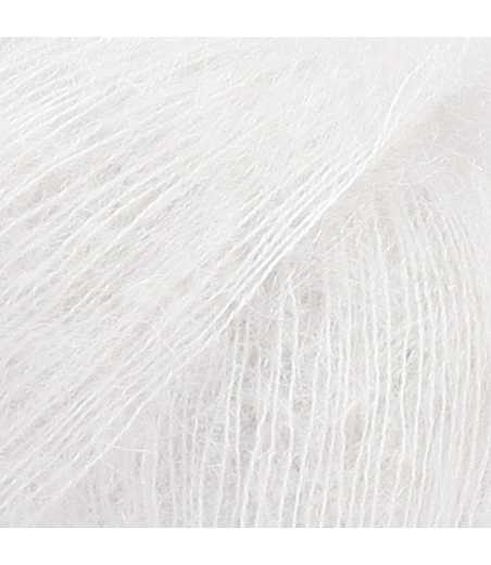 Drops Kid silk uni colour 38 craie