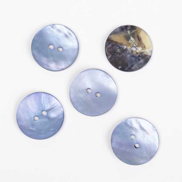 copy of DROPS Buttons - Shank (silver) no. 529