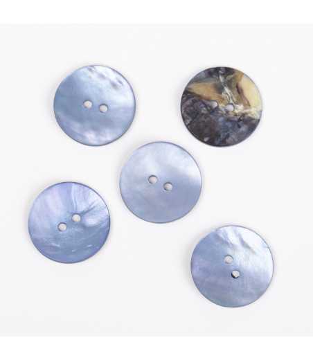 copy of DROPS Buttons - Shank (silver) no. 529