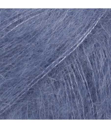 Drops Kid silk uni colour 39 bleu tempête