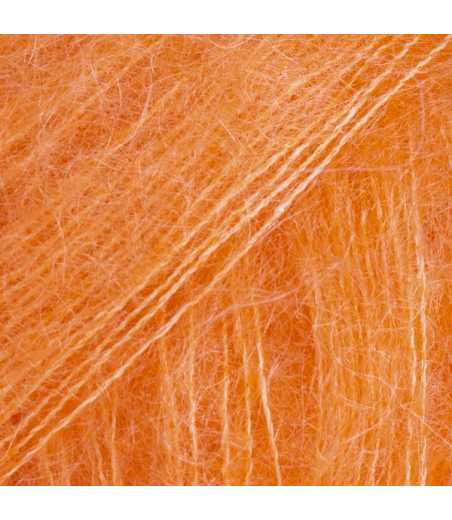 Drops Kid silk uni colour 49 orange électrique