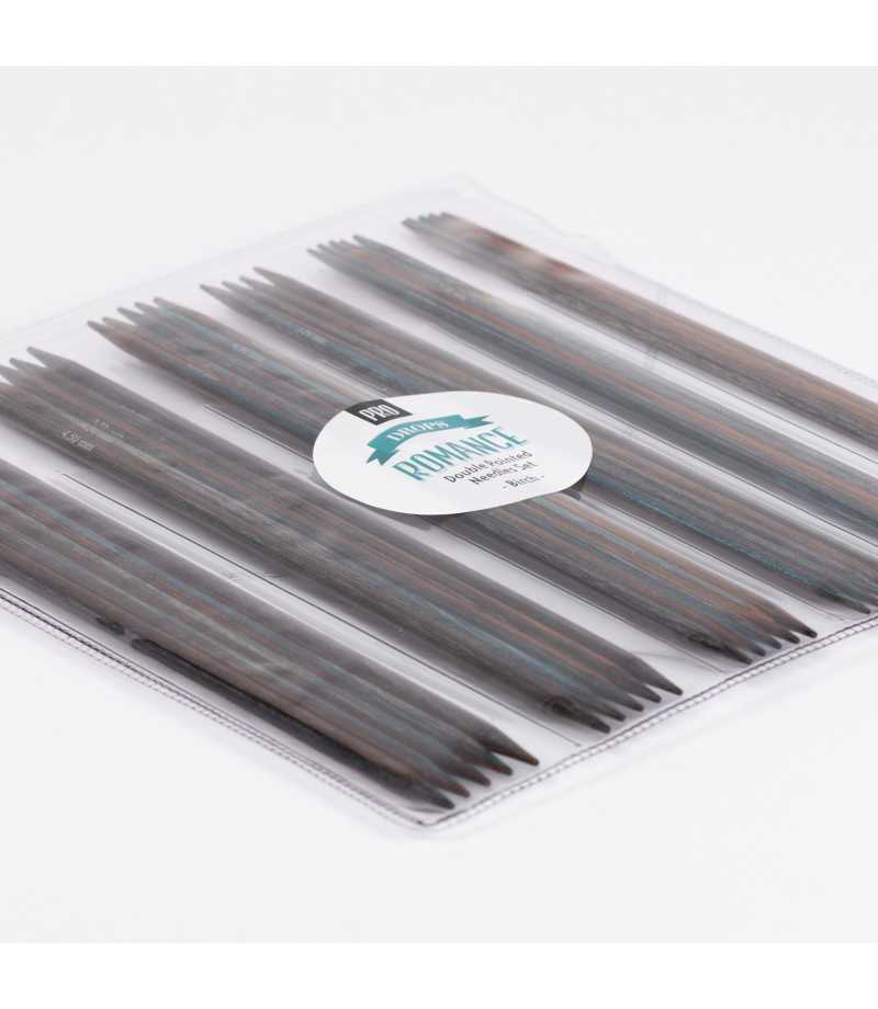 Drops Pro Romance - Set aiguilles doubles pointes bouleau