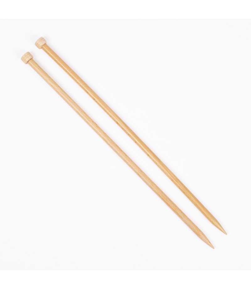 Drops Basic aiguilles droites bouleau