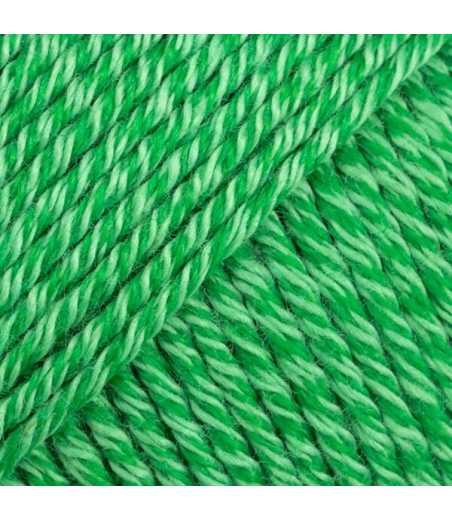 Drops cotton mérino - uni colour 37 vert perroquet