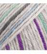28 - long print - Multicolore - crépuscule d'argent